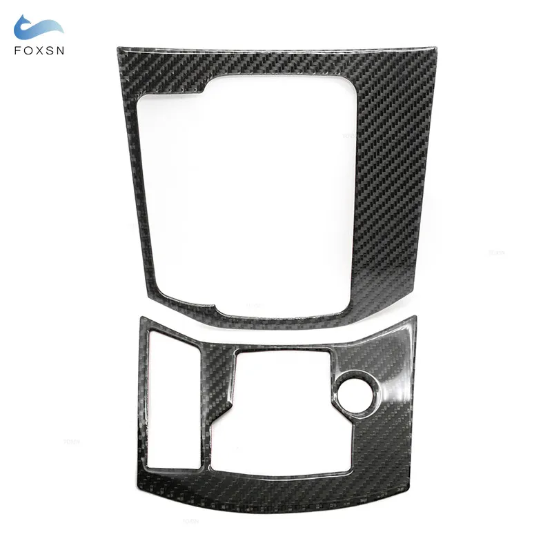 Автомобильный Стайлинг из настоящего углеродного волокна центральный