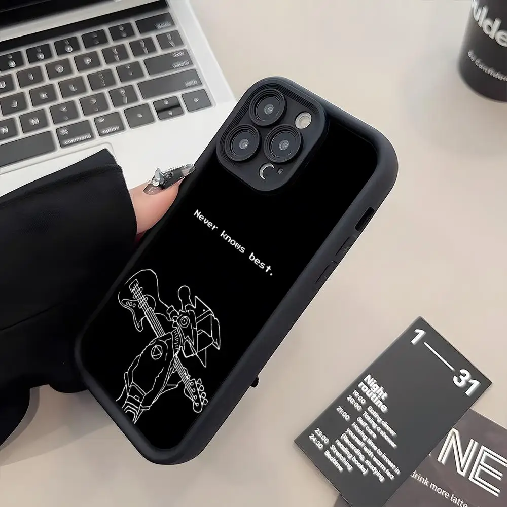 Фото Чехол Fooly C-Cooly Cyber Love FLCL для iPhone 17 Air 16 E 15 14 Plus 13 12 11 Pro Max, силиконовый, мягкий №3
