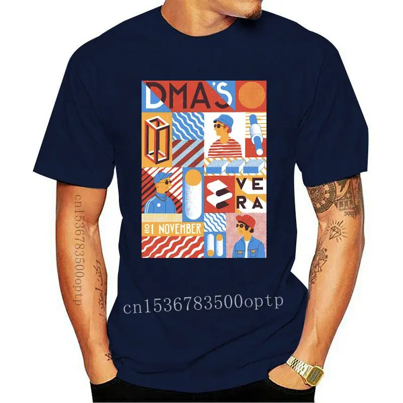

Camiseta de concierto de Dmas para hombre, ropa festiva de talla de EE. UU. Em1, nueva