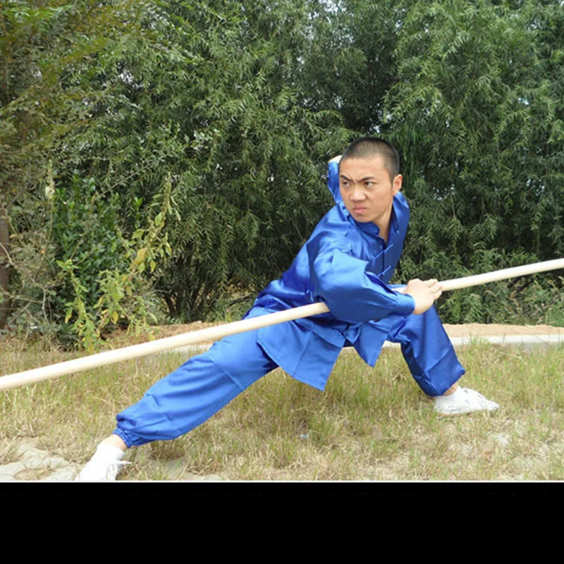 

Традиционная китайская Униформа кунг-фу тайчи для детей и взрослых, атласные танцевальные костюмы, Ранняя гимнастика, костюм для ушу