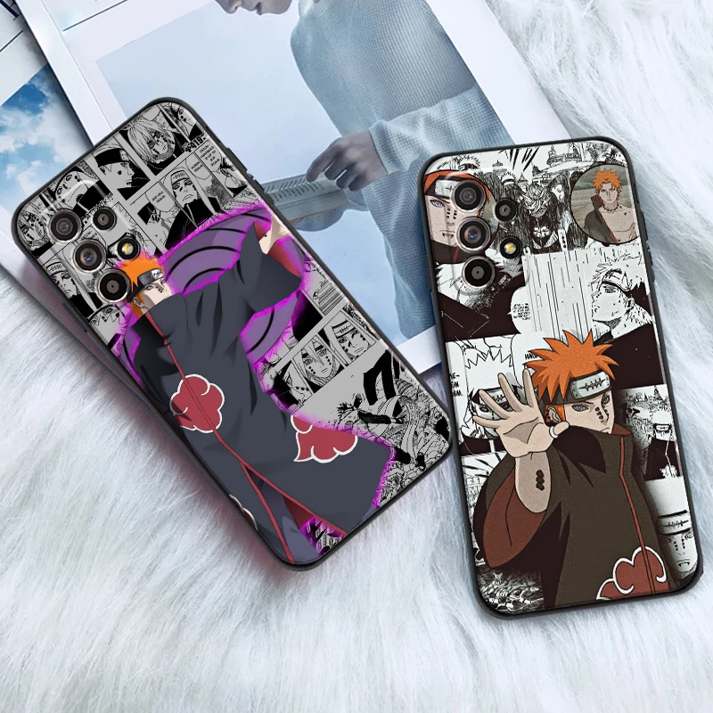 

NARUTO Comic For Samsung M11 M12 Phone Case Silicone Cover Liquid Silicon Back Coque Black Soft Carcasa