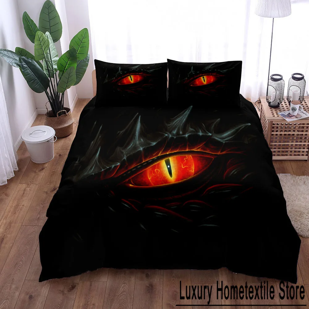 Опасный дракон комплект пододеяльников европейский одиночный двойной King US Twin