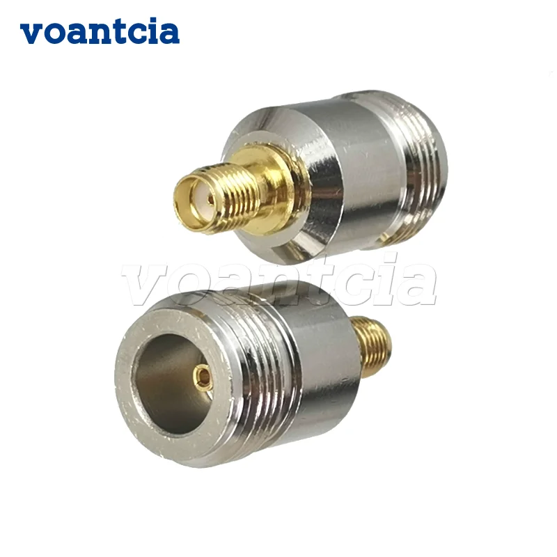 

10pcs Connector Adapter SMA Female Jack to N Female Jack RF Coaxial Converter Straight New