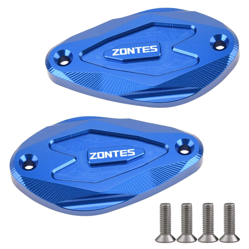 Chekis подходит для Zontes 125m 150D/M 350E/D/M 310m Модифицированные аксессуары Крышка тормозного насоса из алюминиевого сплава Крышка тормозного масляного бака Металлическая крышка масляного стакана