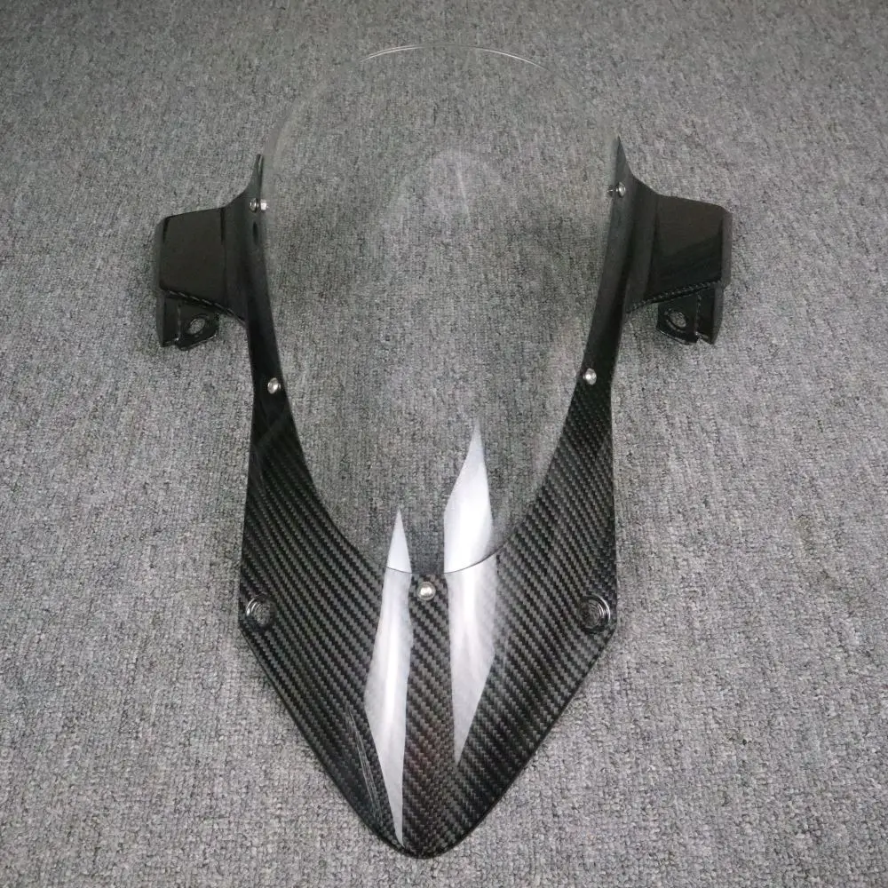 

Onemaxy 100% Real Carbon Fiber Twill Glossy Windshield (High version) For BMW S1000RR 2020 2021 2022