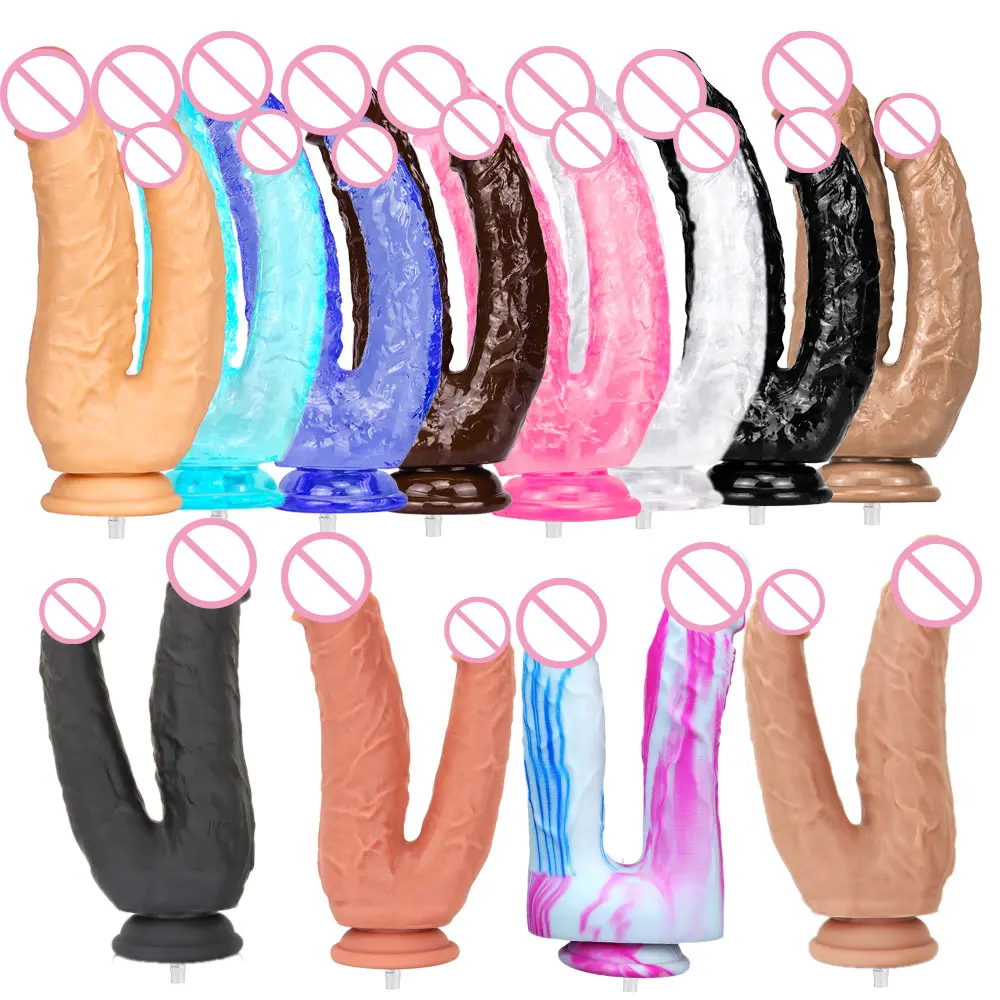 Стандартный силиконовый двойной фаллоимитатор FREDORCH приспособление для