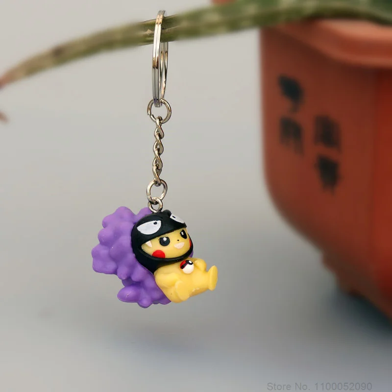

Аниме Покемон ПВХ брелок Пикачу гэнгар Charizard брелок мультяшная фигурка сумка кулон ювелирные изделия забавные аксессуары игрушка подарок