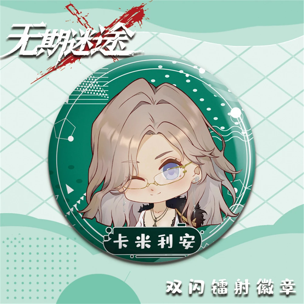 Игра Путь в никуда Hella Hecate Хамелеон Ваниль Косплей Костюм Значок Булавка SPTE Жесть