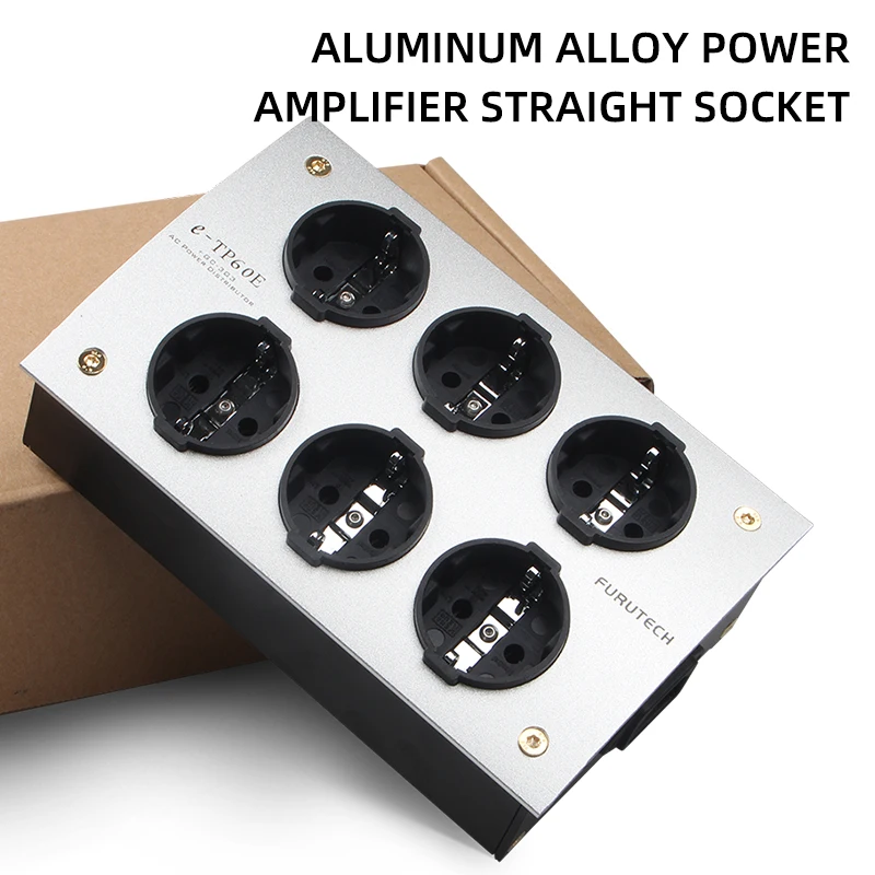 Новый Furukawa Furutech E-TP60 пассивный фильтр 6-разрядная розетка