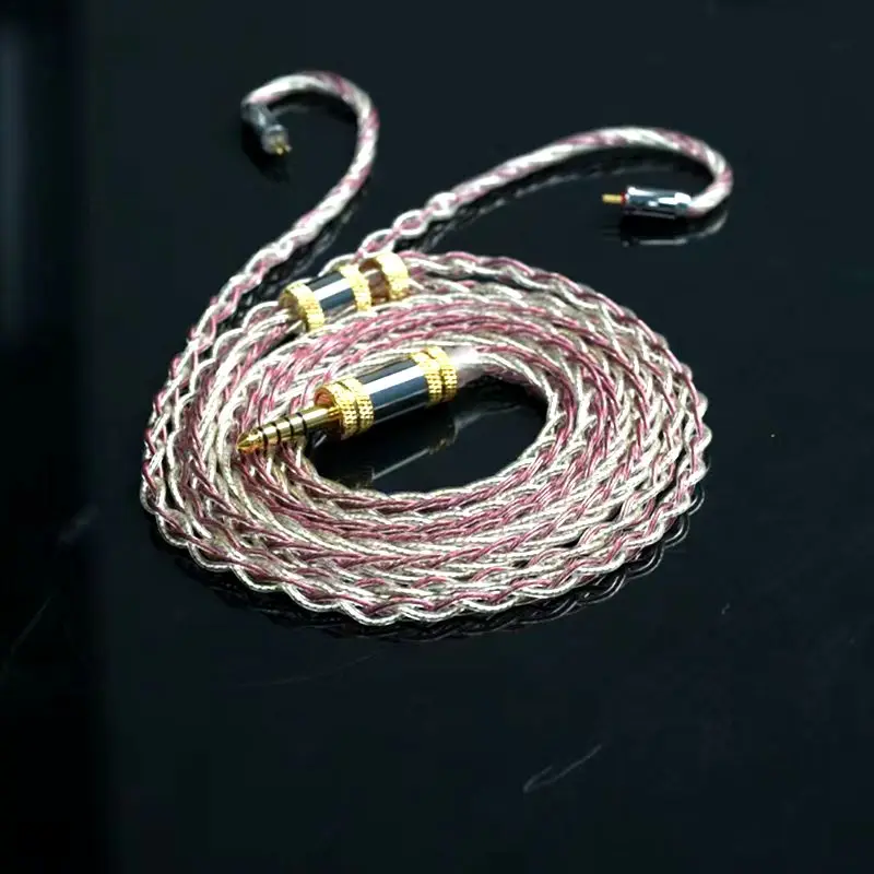 XINHS S14 8-core 22K gold-plated 7N silver plated copper hybrid HIFI headphone upgrade cable