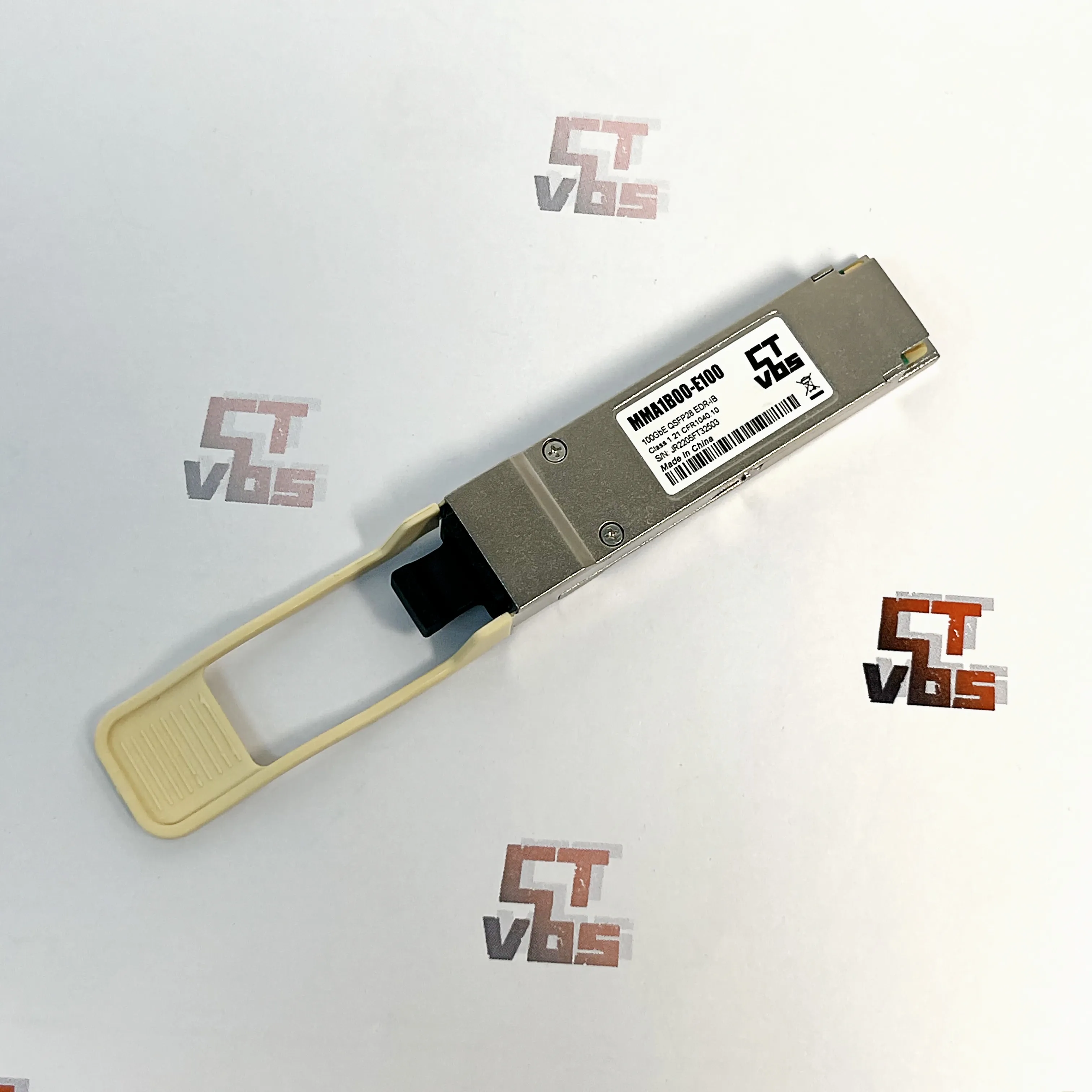 Mellanox MMA1B00-E100 100GbE QSFP28 EDR-IB Compatible MPO Optical Transceiver Module