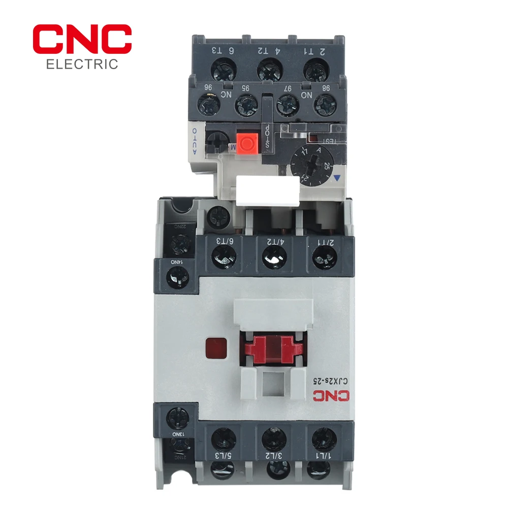 CNC JR28s-25 тепловое реле перегрузки Регулируемая Электрическая защита 50/60 Гц 1 6 А 2 5 4