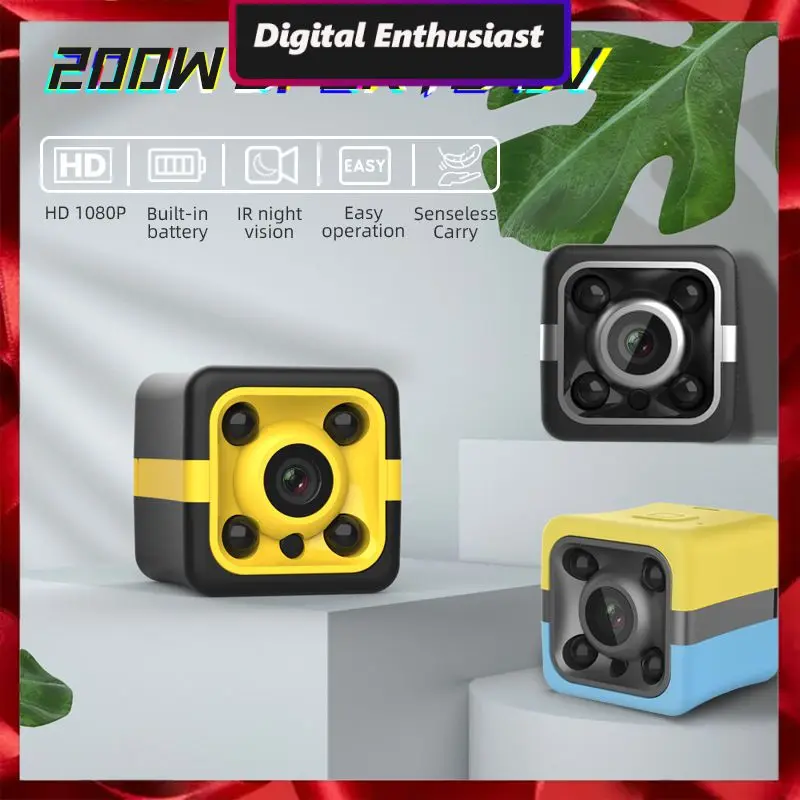 

1080p Surveillance Camera Dv Video Infrared Night Camcorder 200w Pixels Wireless Mini Camera Ultra Small Cam