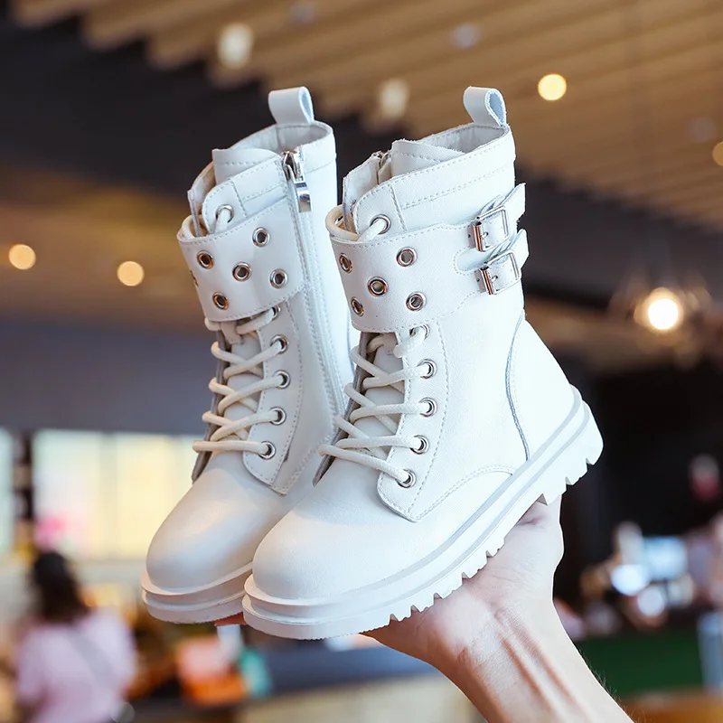 2021 Kids Fashion Little Girl Shoes Child Sneaker Autumn Boo