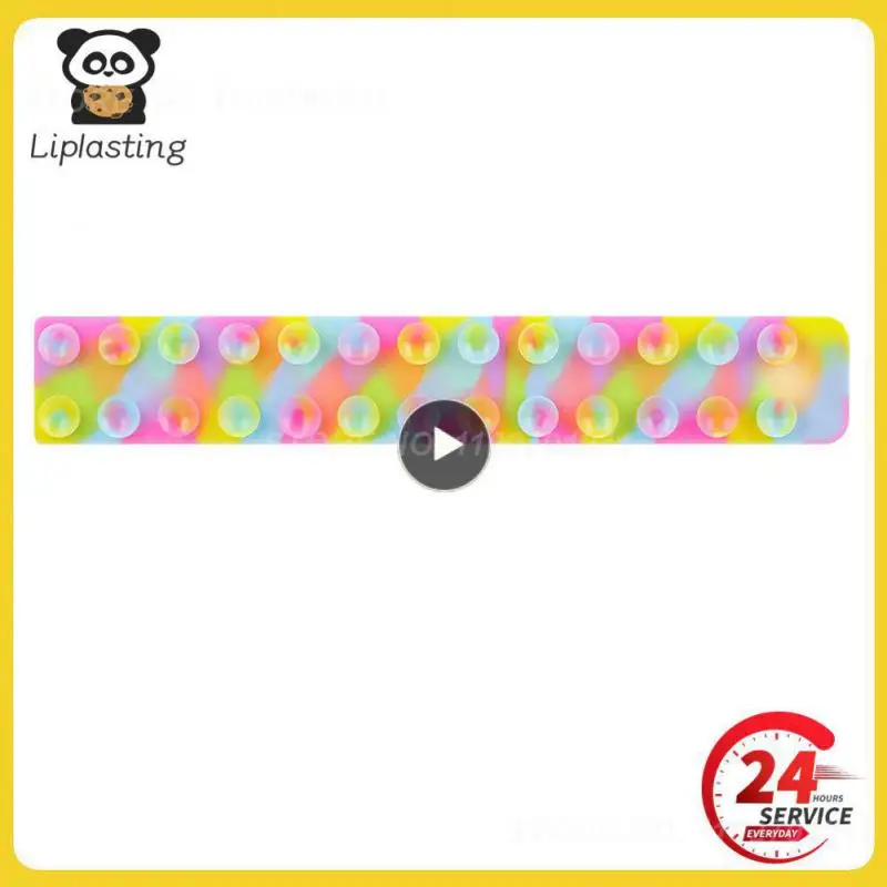 

Силиконовая игрушка на присоске, квадратная мягкая игрушка-антистресс для детей