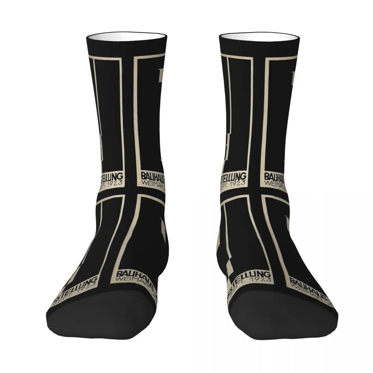 

Bauhaus On 1923 Weimar Advertisement Sock Socks Men Women Polyester Stockings Customizable Design