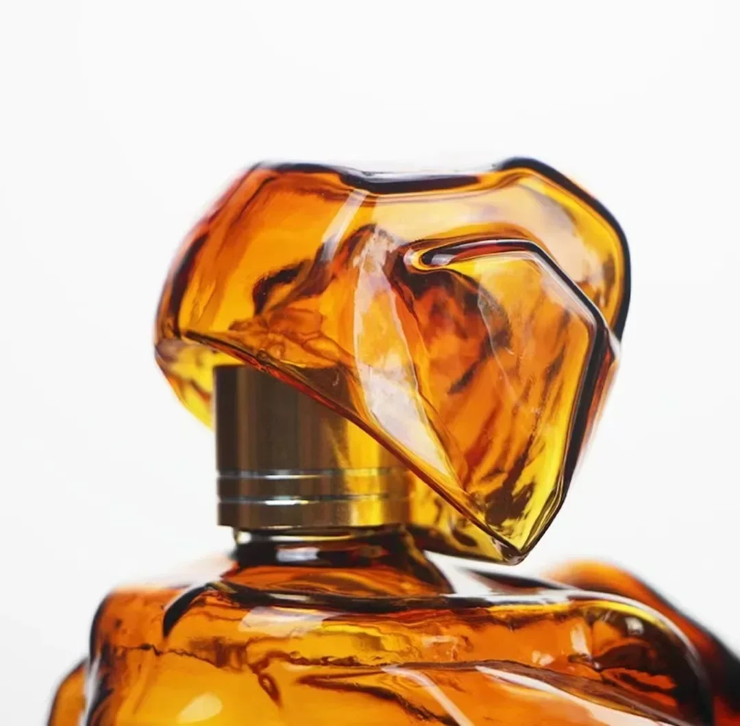 Новинка 500 мл дизайн в форме мотоцикла бессвинцовый стеклянный графин для виски