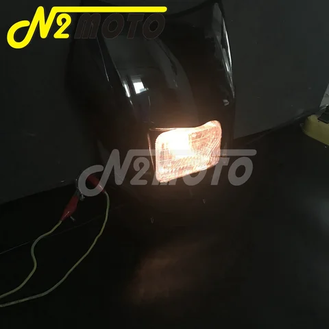 Для Honda CRF 150 230 250 450 R/F/X/L двойная спортивная фара передняя ходовая фара гоночная головная фара маска WR250 WR450 YZ F универсальная