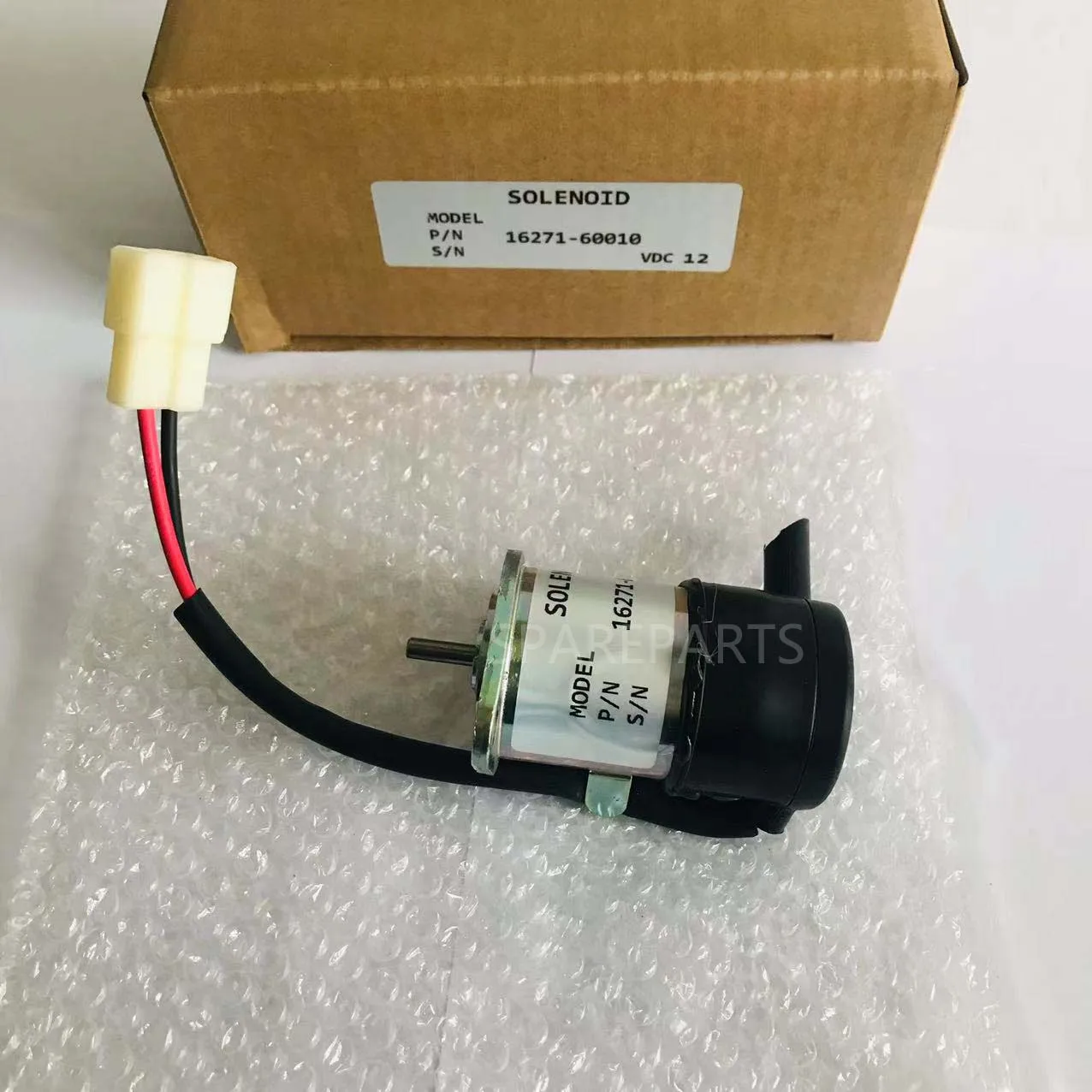 Novo 12v fechou solenóide para cortador de trator kubota v2003 v2203 v2403 1a021-60015 1a021-60016 1a021-60017