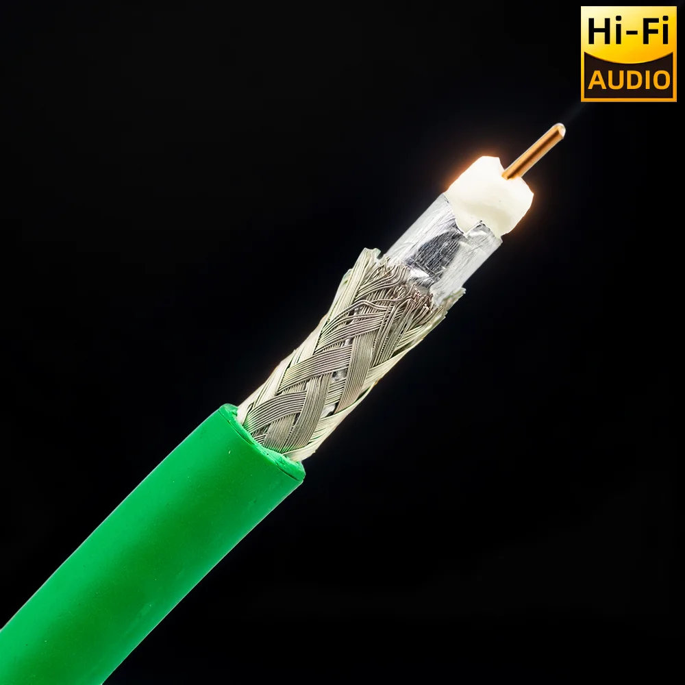 ■ Hifi Belden 1694a 75 Ом Профессиональный цифровой коаксиальный кабель RCA папа-папа