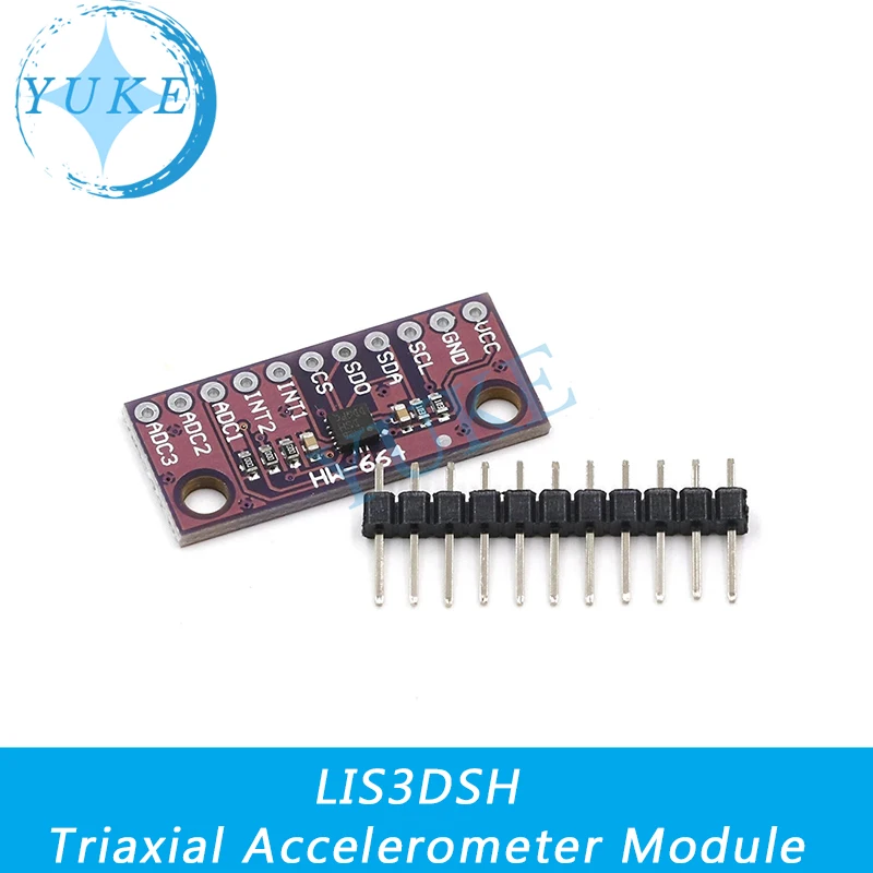 

LIS3DSH High Resolution Triaxial Accelerometer Triaxial Accelerometer Module LIS3DH for Arduino
