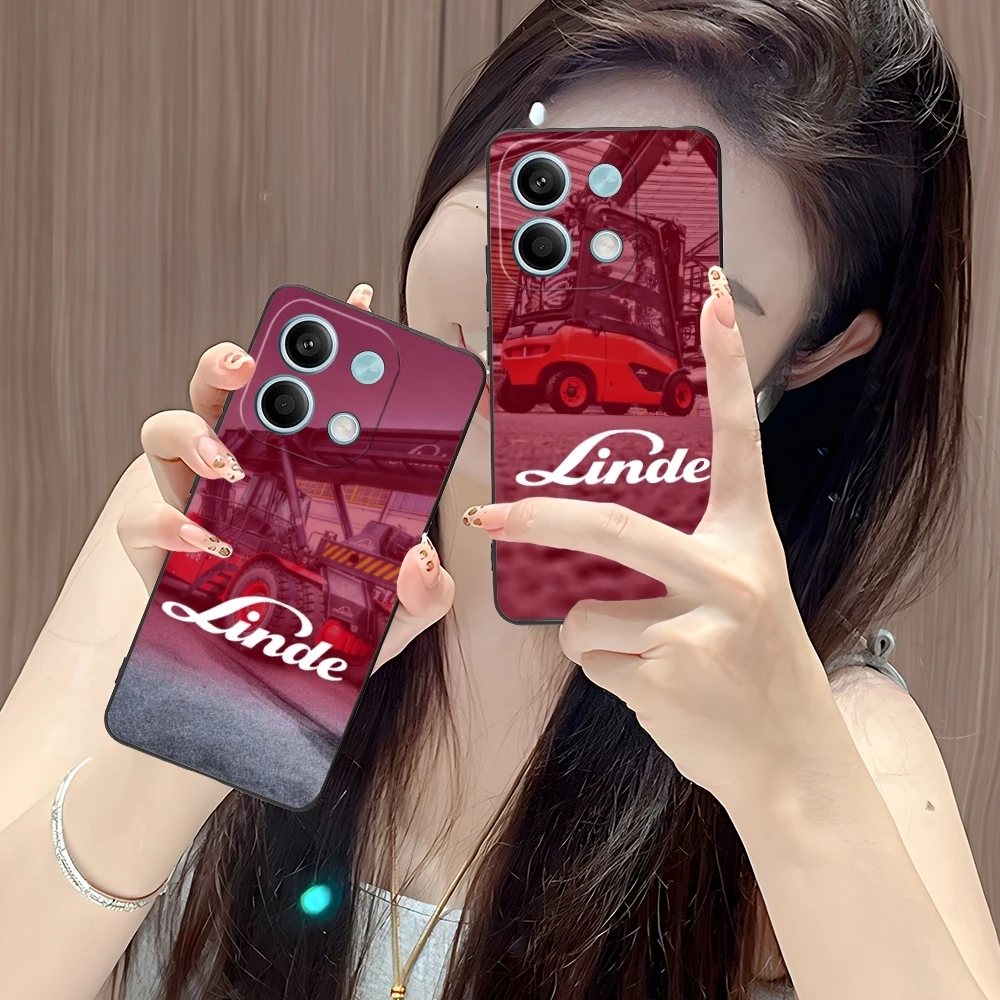 Модный чехол L-Linde для мобильного телефона с рисунком Xiaomi POCO M6 M5 M4 M3 X6 X5 X4 X3 F6 F5 F4 F3 F2