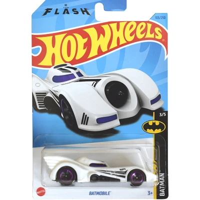2023 оригинальный автомобиль Hot Wheels DC The Flash 1/64 литая модель автомобиля Batman Batmobile/250 Игрушки для мальчиков подарок на день рождения