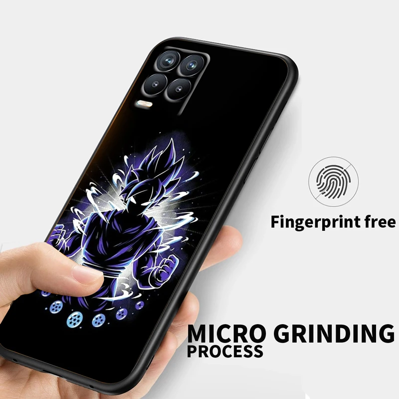 anime dragon ball z cool for oppo gt master find x5 x3 realme 9 8 6 c3 c21y pro lite a53s a5 a9 2020 black phone case cover capa free global shipping