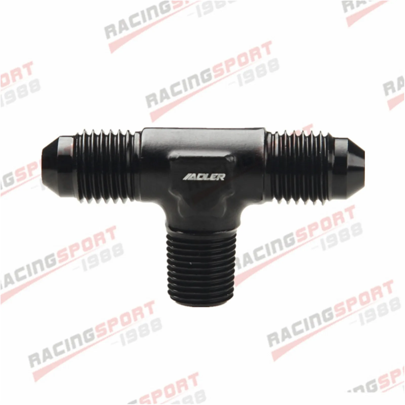 AN4-1/8" NPT / AN6-1/4" AN8-3/8" AN10-1/2" Раструбный тройник Т-образный фитинг Алюминий