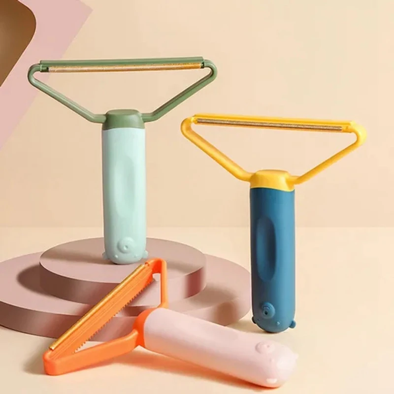 

Cartoon Cute Bear Shaver Clothing Shaving Brush Small Manual Sweater Shaver Convenient Electrostatic Hair Removal Brush