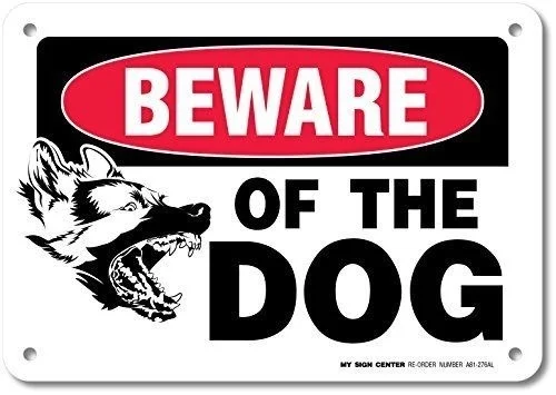 

Персонализированный знак мастерской Остерегайтесь собаки Предупреждение ждающий знак металлический жестяной знак для бара паба Настенны...