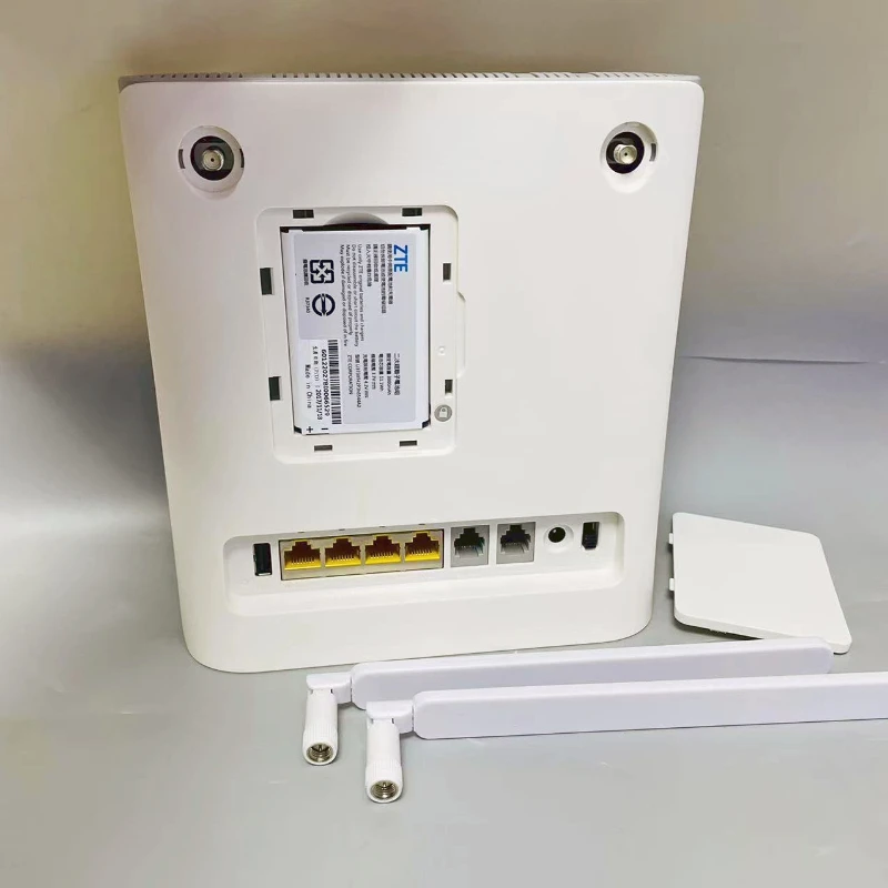 ZTE MF286 4G Wireless  Router RJ45/RJ11 CAT6 SIM Card Hotspot External  Antenna Include Battery images - 6