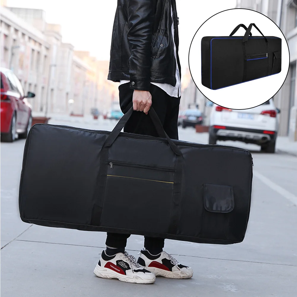 61/76/88 Key Keyboard Gig Bag Case Portable Durable Piano Waterproof 600D Oxford Cloth With 10mm Cotton Padded Case images - 6