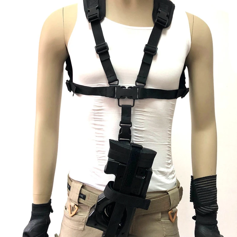 

Tactical 1000D Nylon P90 Rifle Sling Strap Adjustable Quick Release Gun Lanyard Shoulder Strap Hunting Airsoft Paintball