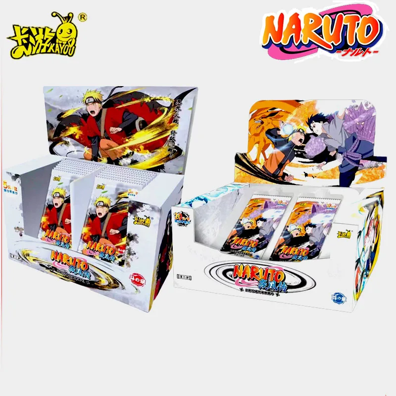 Narutoes Cards Box Anime Naruto Hero Card Sasuke Character Card Holder Rare Collectibles Movie Anime Peripherals Toys for Boys