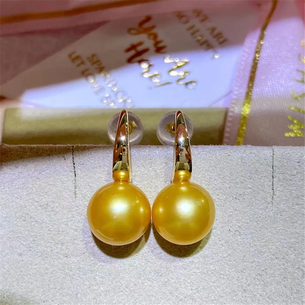 

Plated Gold Earrings Mountings Pearl Ear Wires Earrings Hook Findings Settings for DIY Stud Earrings Jewelry Making