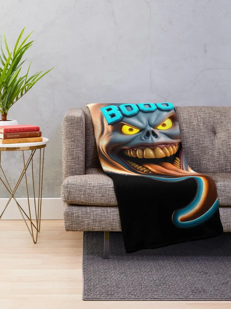 Буо! Забавное одеяло с призраком на Хэллоуин мягкие кровати летние постельные