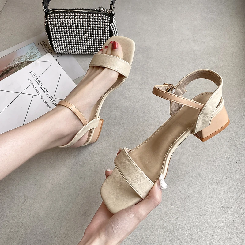 

Summer sandals women wear 2022 simple fashion sexy high heel sandals women summer sandals