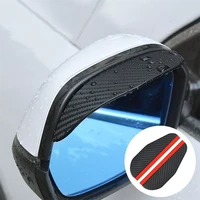 2 pcs car rearview mirror waterproof rain eyebrows auto snow rain shield cover protect fit for 7 16x2 28 vehicle accessories