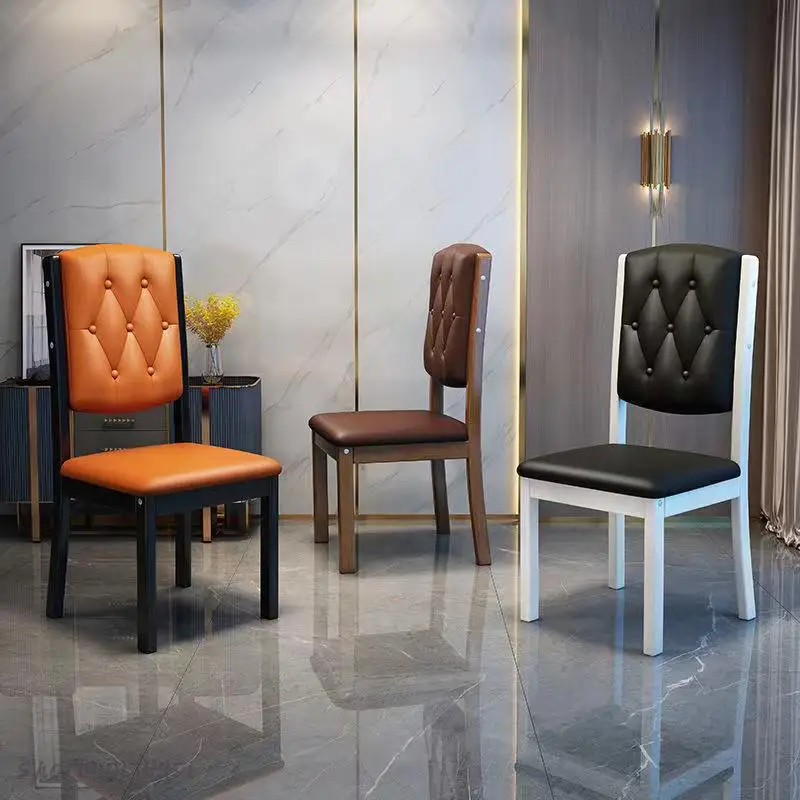 Обеденный стул из массива дерева домашний обеденный стол современный