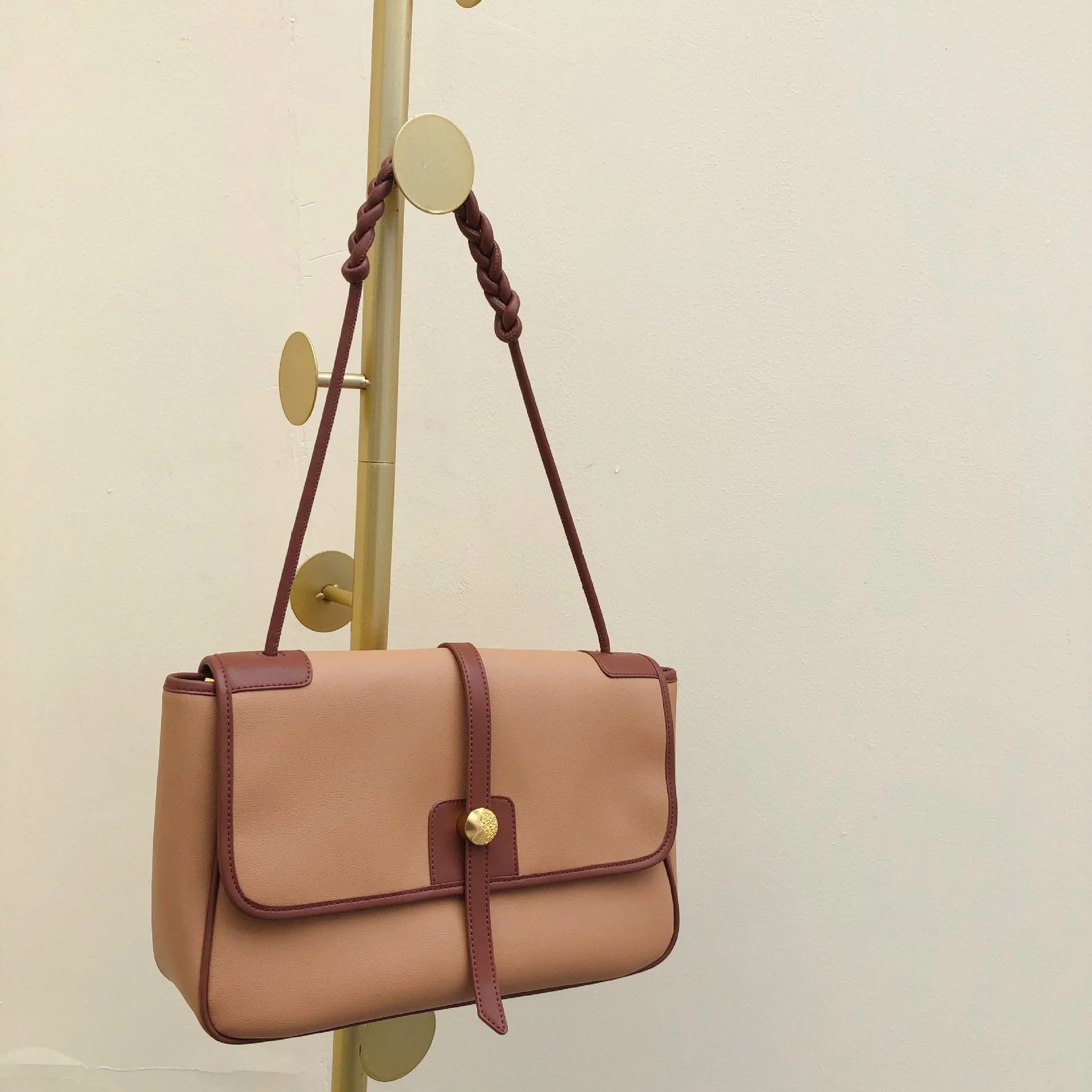 

high quality luxury brand Commuter versatile tote capacity women's leather leisure large single shoulder can hold notebook Mommy