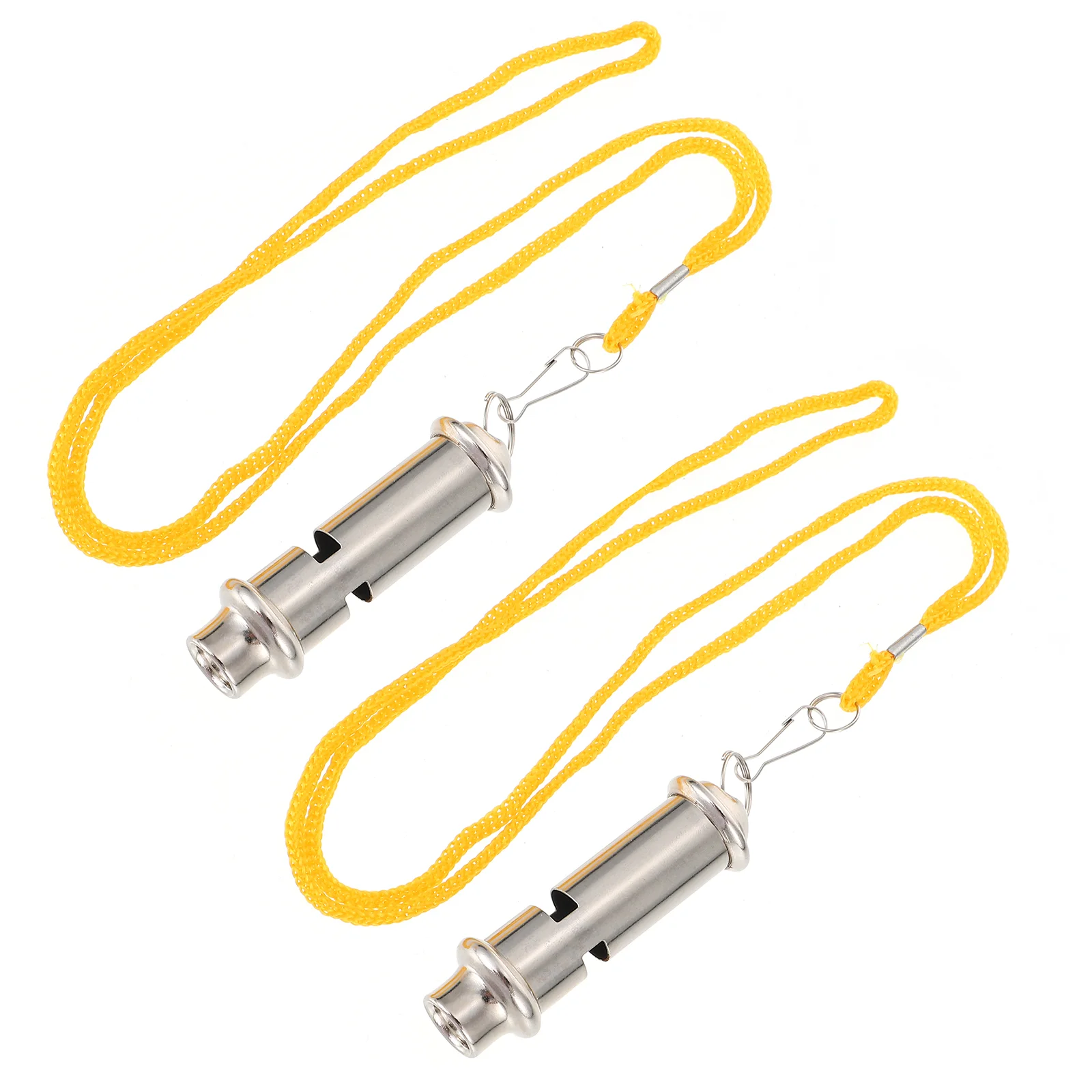 

2Pcs Survival Whistle Multi-function Whistle Referee Whistle Professional Whistle for Football Outdoor Match