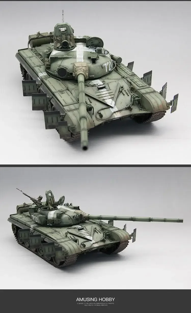 Забавное хобби 35А052 1/35 российский MBT T-72 Урал с комплектом пластиковой модели