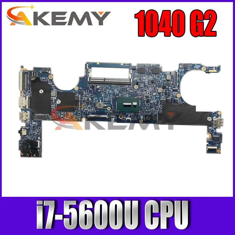 800987-601/501/-001798520-601 13324-1 448.01T01.0011 для HP EliteBook Folio 1040 G2 i7-5600U материнская плата ноутбука |