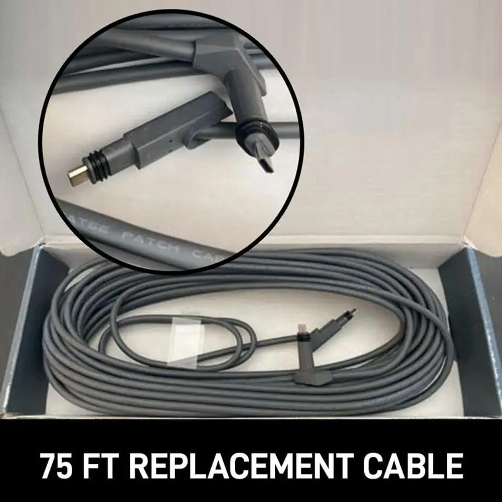 

75 Feet Replacement Extension Cable For Starlink Satellite Waterproof Cable Repair Kit Smart Home Newwork For Starlink Accessory