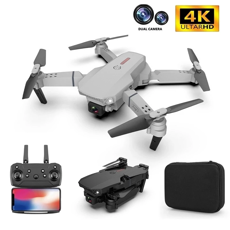 

Квадрокоптер складной 4K 2021 P HD с камерой, Wi-Fi, Fpv