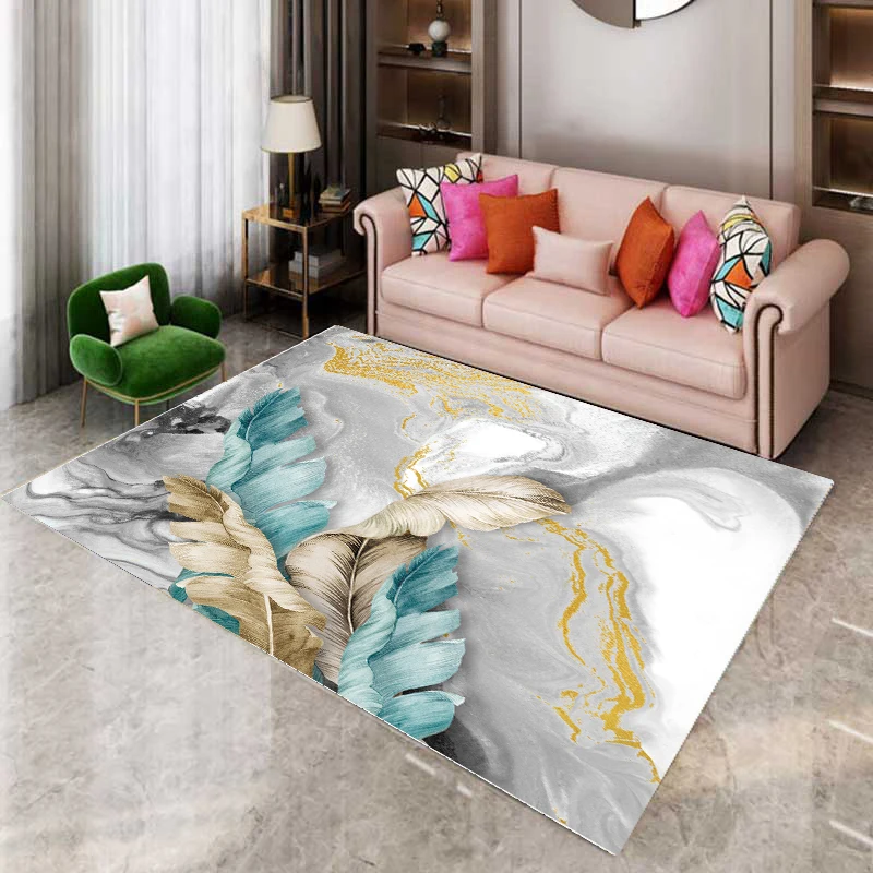 Living Room Carpet Nordic Modern Minimalist Sofa Table Carpet American Custom Bedside Thick Bedroom Carpet