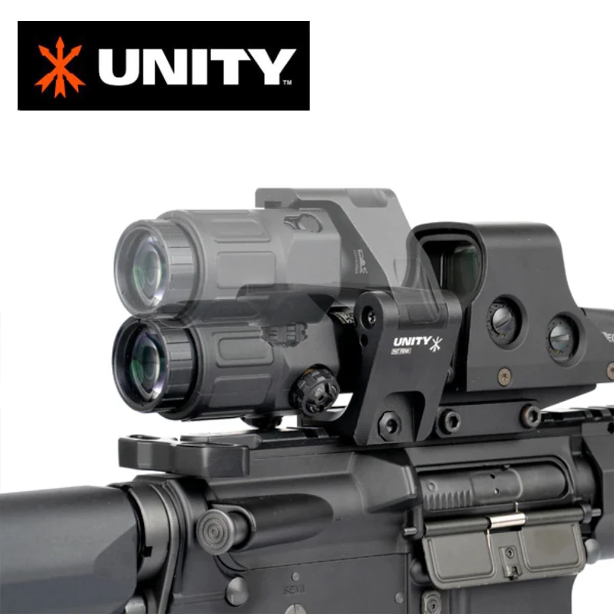 Тактическое быстрое крепление FTC UNITY для T01 T02 Aim G33 G43 лупа 1/3 оптического прицела 551