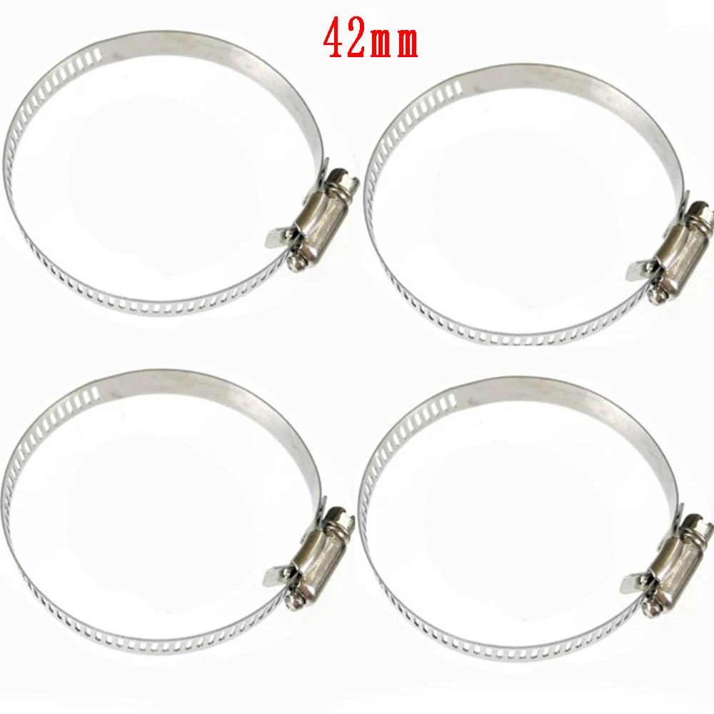 

Auto Tube Vent Clips 25/42//60/75mm 4pcs Practical To Use Stainless Steel