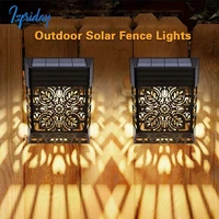 waterproof solar decorative wall lights home lighting outdoor garden lights fence landscape lights
